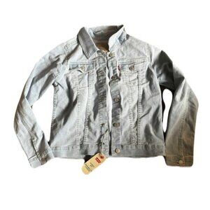 Levi's Light Wash Denim Jacket Size 14/16 New